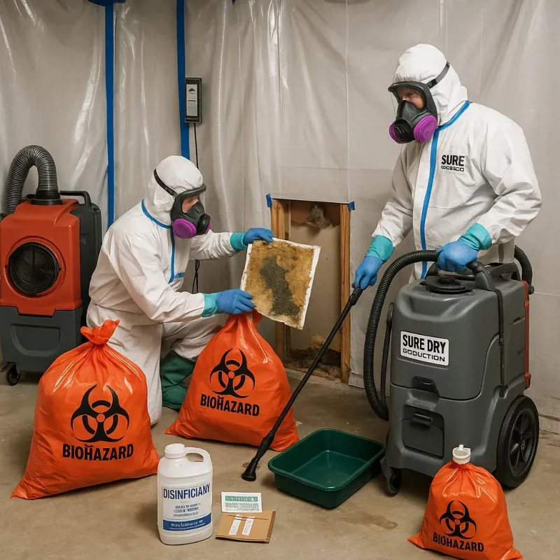 Contaminated Water Handling Protocols process in Valley Center, CA