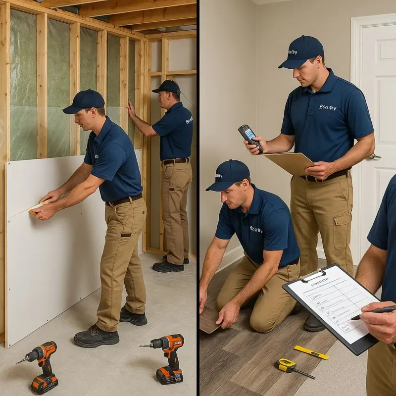 Repairs and Reconstruction process in Valley Center, CA