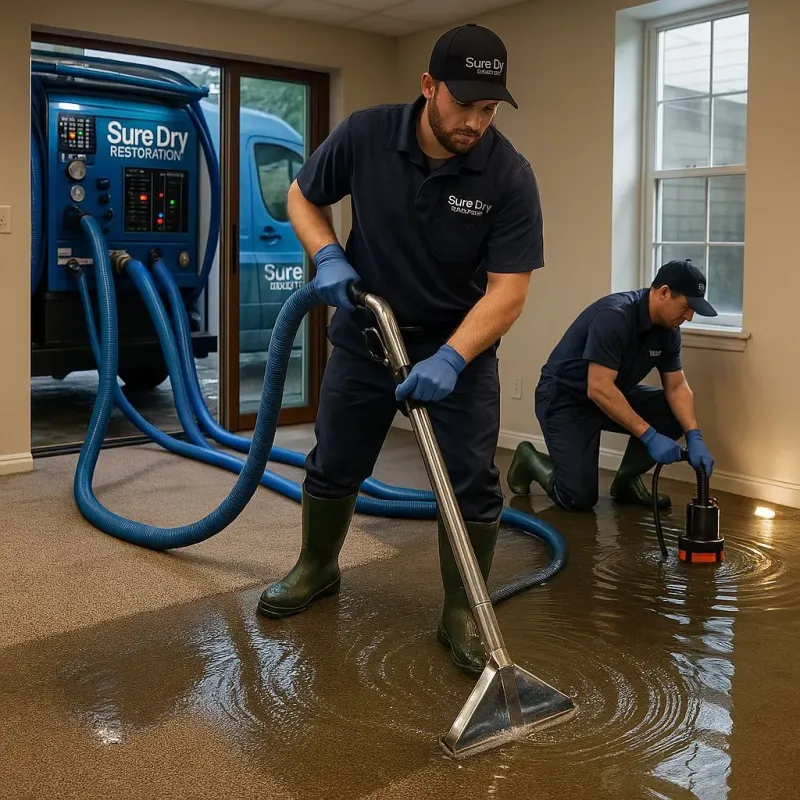Water Extraction and Removal process in Valley Center, CA
